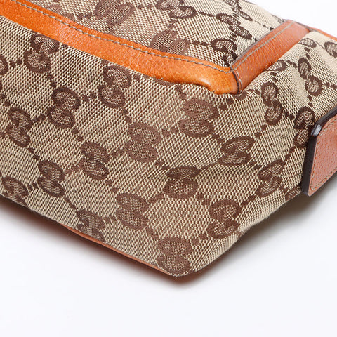 GUCCI GG canvas Shoulder Bag beige WS13310