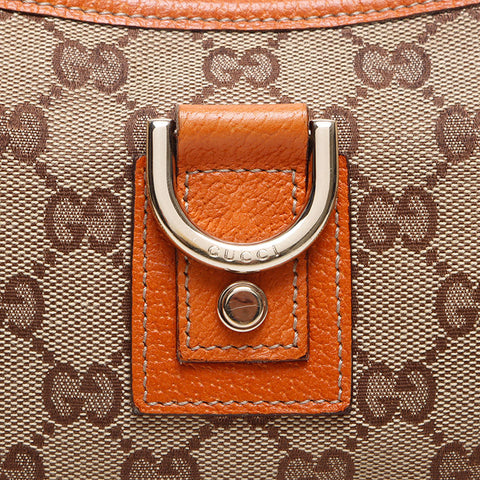 GUCCI GG canvas Shoulder Bag beige WS13310