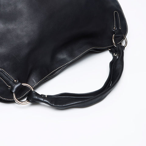 セリーヌ CELINE レザー ビタースウィート ハンドバッグ ブラック WS13311