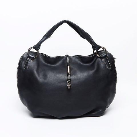 セリーヌ CELINE レザー ビタースウィート ハンドバッグ ブラック WS13311