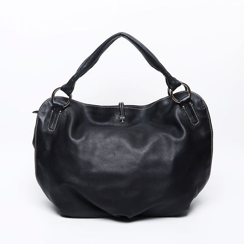 セリーヌ CELINE レザー ビタースウィート ハンドバッグ ブラック WS13311