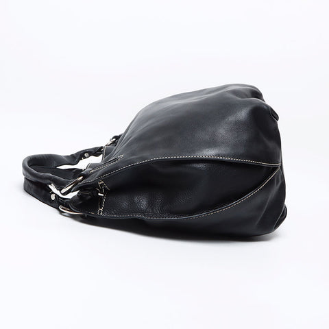 セリーヌ CELINE レザー ビタースウィート ハンドバッグ ブラック WS13311