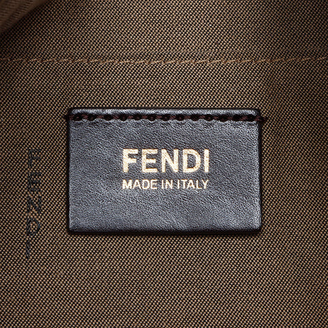 フェンディ FENDI ズッキーノ PVC ショルダーバッグ ベージュ WS13321