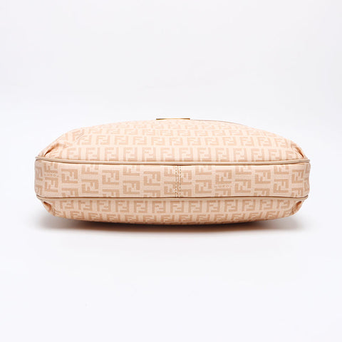 FENDI Zucchino PVC 单肩包 米色 WS13321