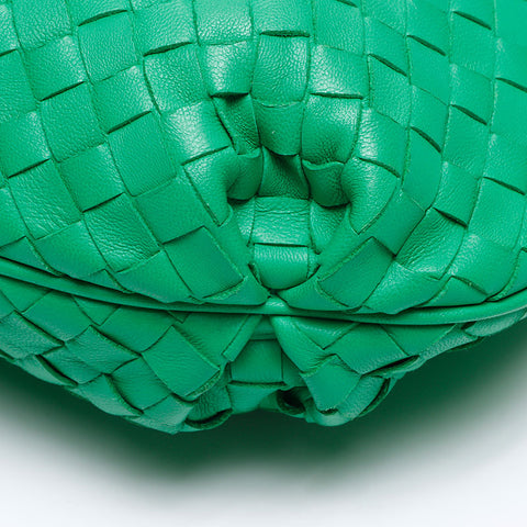 ボッテガヴェネタ BOTTEGAVENETA イントレチャート ショルダーバッグ グリーン WS13330
