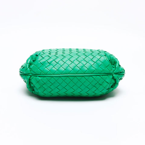 ボッテガヴェネタ BOTTEGAVENETA イントレチャート ショルダーバッグ グリーン WS13330