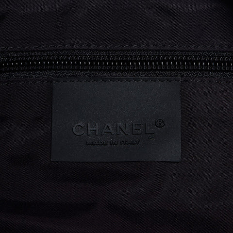 シャネル CHANEL 9番台 スポーツライン 2WAY ショルダーバッグ 蛍光 ボストンバッグ ブラック WS13331
