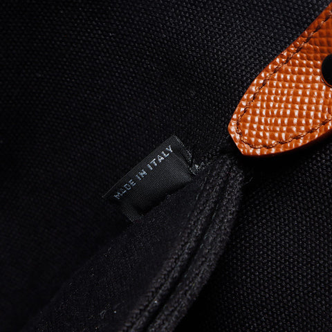 PRADA Canapa Bucket Umhängetasche schwarz WS13342
