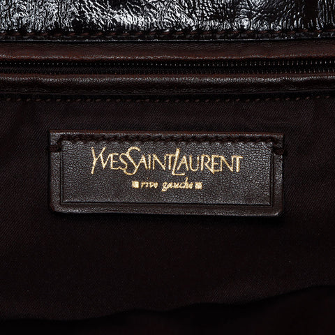 YVES SAINT LAURENT Metropolis Rive Gauche 177739 Shoulder Bag Brown WS13346