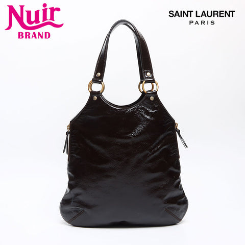YVES SAINT LAURENT Metropolis Rive Gauche 177739 Shoulder Bag Brown WS13346