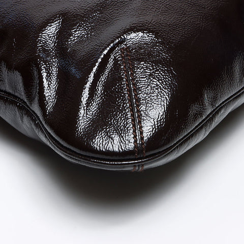 YVES SAINT LAURENT Metropolis Rive Gauche 177739 Shoulder Bag Brown WS13346