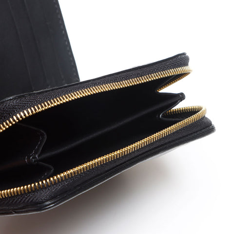 LOUIS VUITTON Monogram Portefeuille Lou Bifold Wallet black WS13363