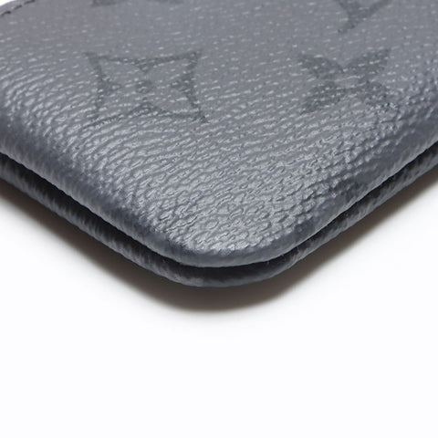 LOUIS VUITTON Monogram Eclipse Pochette Cle Coin case black WS13364