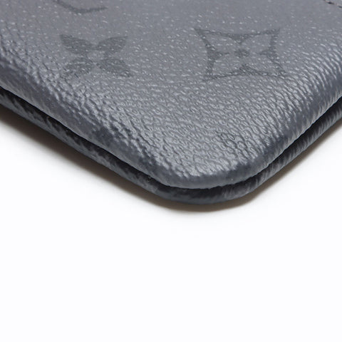 LOUIS VUITTON Monogram Eclipse Pochette Cle Coin case black WS13364