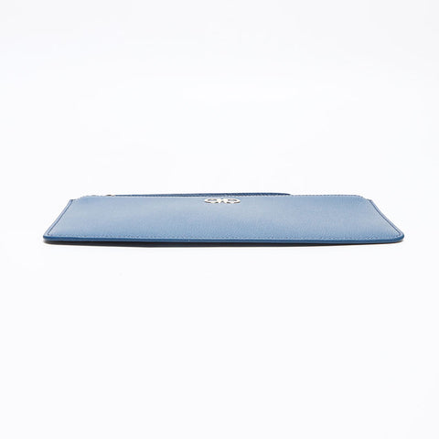 Salvatore Ferragamo Gancini pouch Clutch bag blue WS13367