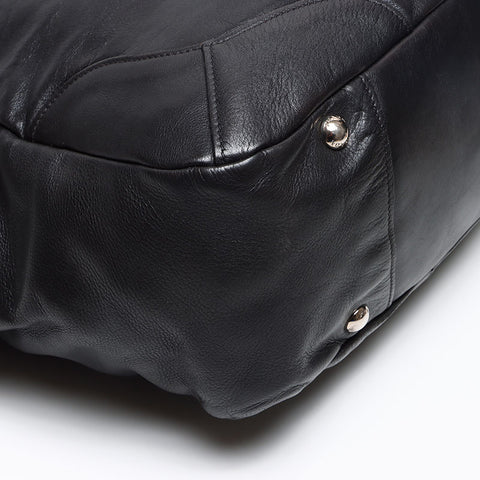 PRADA logo Shoulder Bag black WS13369