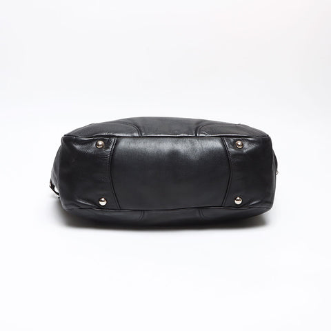 プラダ PRADA ロゴ ショルダーバッグ ブラック WS13369