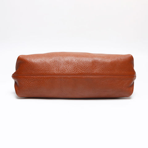 Salvatore Ferragamo Gancini Shoulder Bag Brown WS13374