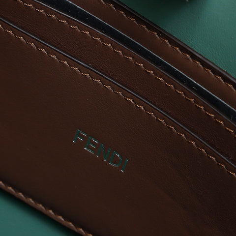 FENDI Peekaboo Iseeu X-Cross 2WAY Shoulder Bag green WS13383