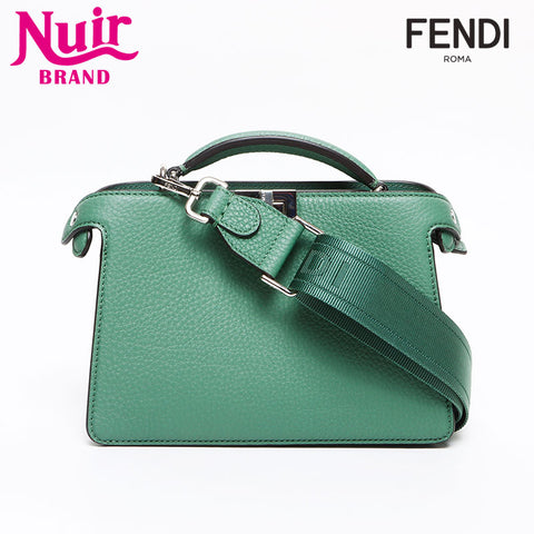 FENDI Peekaboo Iseeu X-Cross 2WAY Shoulder Bag green WS13383