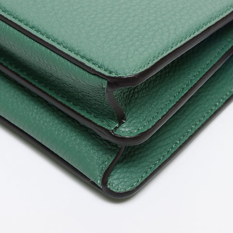 FENDI Peekaboo Iseeu X-Cross 2WAY Shoulder Bag green WS13383