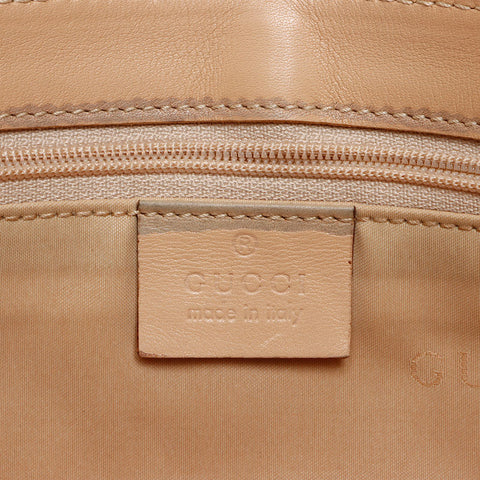 GUCCI Chain Shoulder Bag beige WS13385