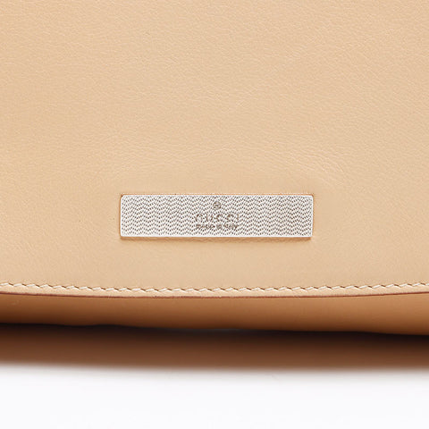 GUCCI Chain Shoulder Bag beige WS13385
