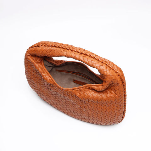 ボッテガヴェネタ BOTTEGAVENETA イントレチャート ホーボー ハンドバッグ ブラウン WS13386