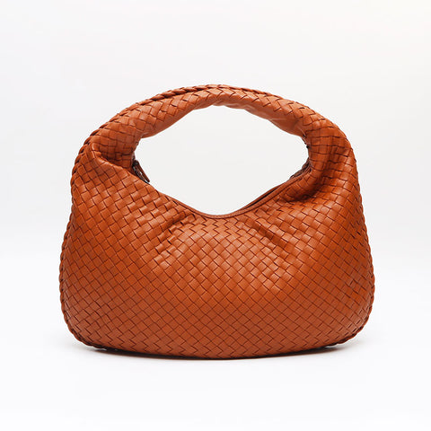 ボッテガヴェネタ BOTTEGAVENETA イントレチャート ホーボー ハンドバッグ ブラウン WS13386