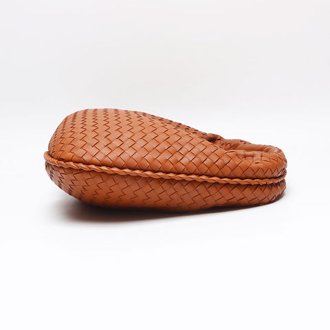 ボッテガヴェネタ BOTTEGAVENETA イントレチャート ホーボー ハンドバッグ ブラウン WS13386