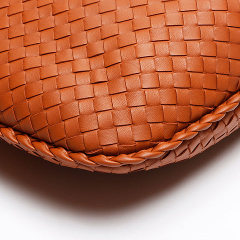 ボッテガヴェネタ BOTTEGAVENETA イントレチャート ホーボー ハンドバッグ ブラウン WS13386