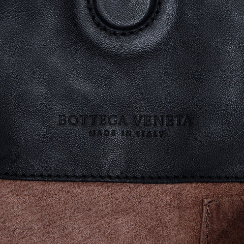 ボッテガヴェネタ BOTTEGAVENETA イントレチャート ハンドバッグ ブラック WS13387