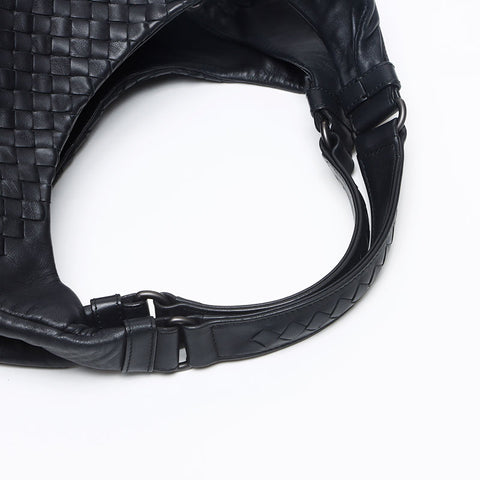 ボッテガヴェネタ BOTTEGAVENETA イントレチャート ハンドバッグ ブラック WS13387