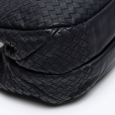 ボッテガヴェネタ BOTTEGAVENETA イントレチャート ハンドバッグ ブラック WS13387