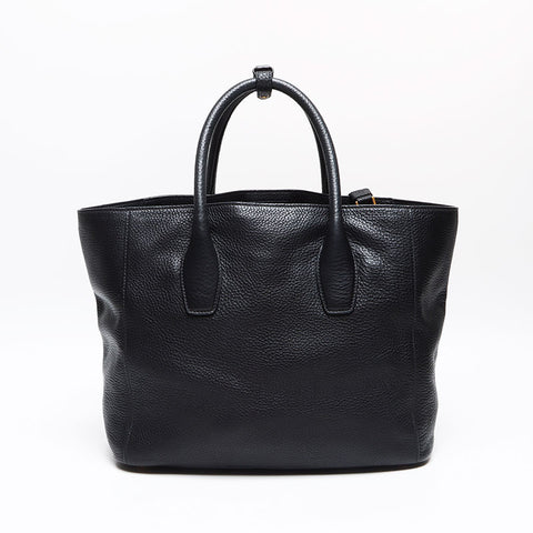 PRADA Vitero Dino 2way Shoulder Tote Bag black WS13389