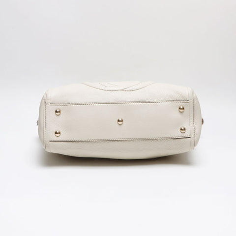 グッチ GUCCI ソーホー レザー トートバッグ ホワイト WS13393