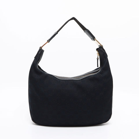 グッチ GUCCI GGキャンバス ワンショルダー 145757 ショルダーバッグ ブラック WS13394