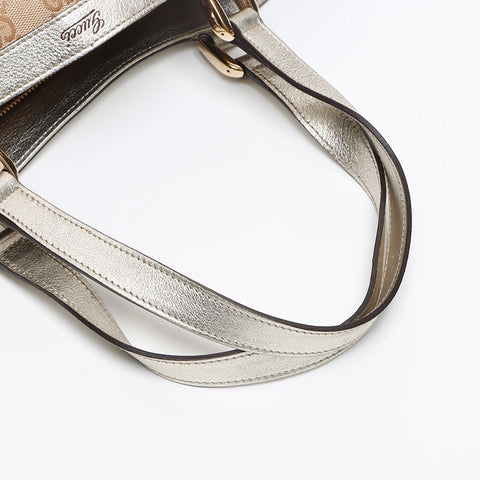 グッチ GUCCI GGキャンバス トートバッグ ベージュ WS13397
