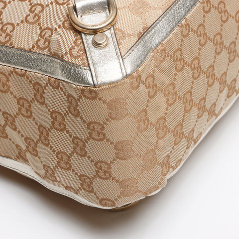 GUCCI GG canvas Tote Bag beige WS13397