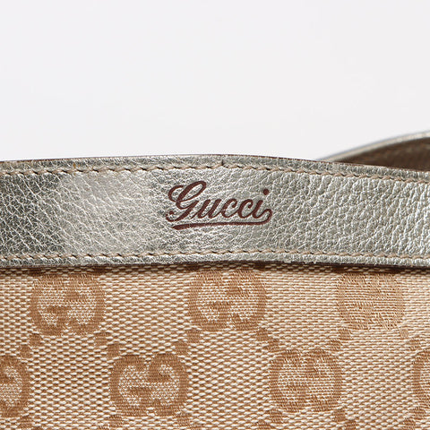 グッチ GUCCI GGキャンバス トートバッグ ベージュ WS13397