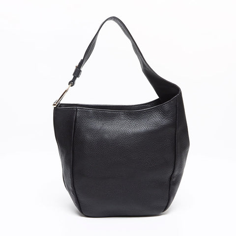 GUCCI leather Shoulder Bag black WS13398