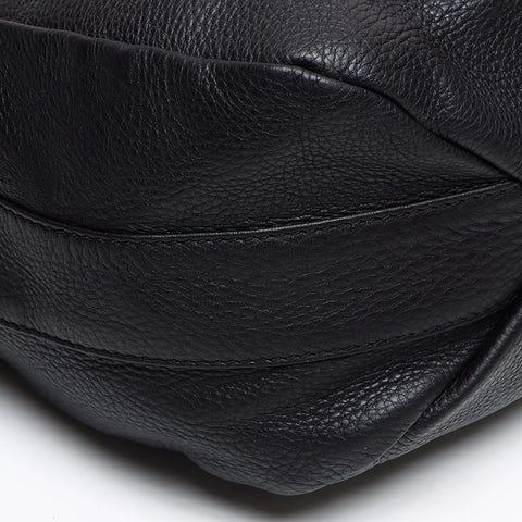 GUCCI leather Shoulder Bag black WS13398