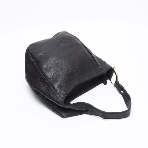 GUCCI leather Shoulder Bag black WS13398