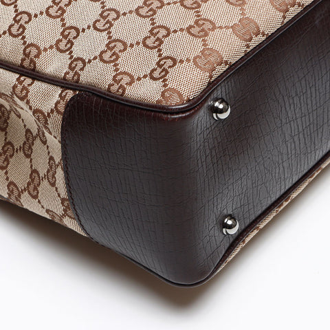 グッチ GUCCI GG キャンバス バンブー トートバッグ ベージュ WS13400