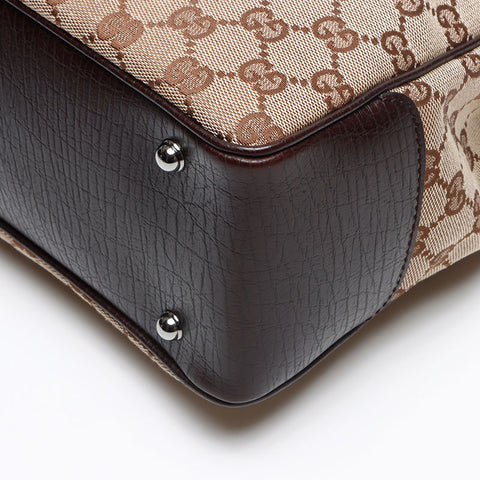 グッチ GUCCI GG キャンバス バンブー トートバッグ ベージュ WS13400