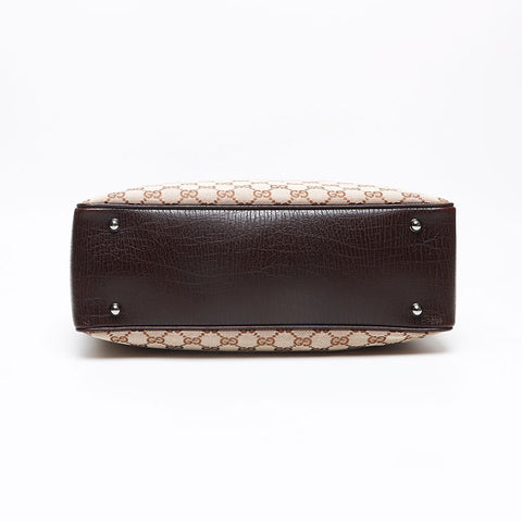 グッチ GUCCI GG キャンバス バンブー トートバッグ ベージュ WS13400