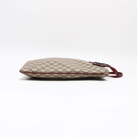 グッチ GUCCI GG スプリーム PVC ハンドバッグ ベージュ WS13401