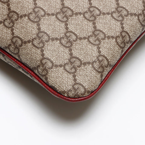 グッチ GUCCI GG スプリーム PVC ハンドバッグ ベージュ WS13401