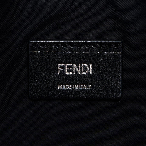 FENDI Diagonal Camera Case Shoulder Bag black WS13407