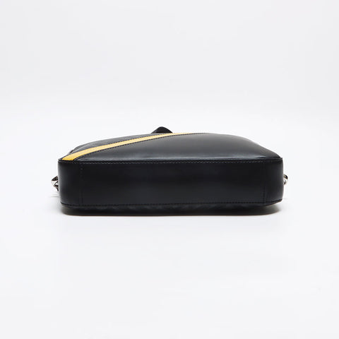 FENDI Diagonal Camera Case Shoulder Bag black WS13407